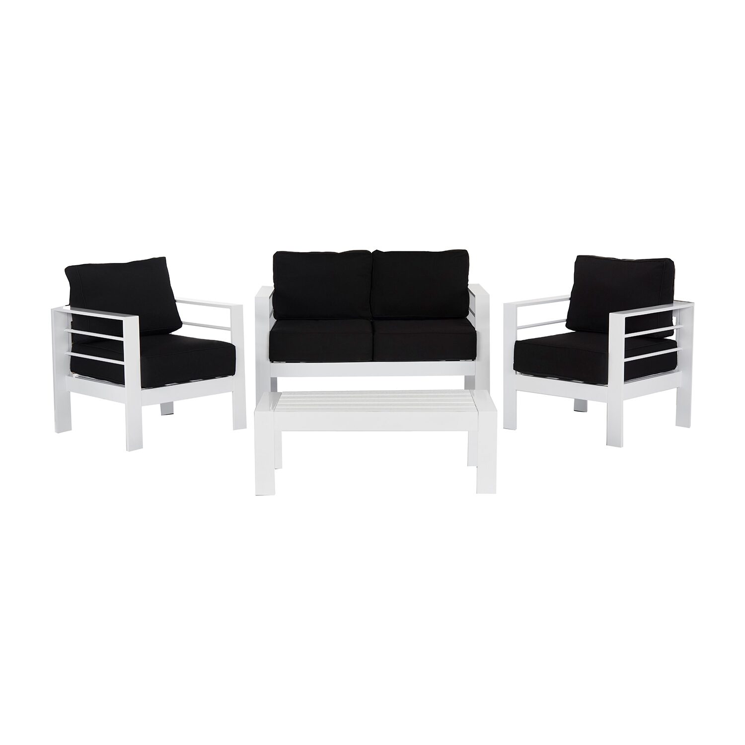 Safavieh Nason 4-pc. Conversation Set Cushioned