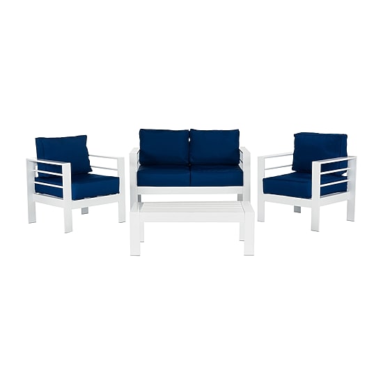 Safavieh Nason 4-pc. Conversation Set Cushioned