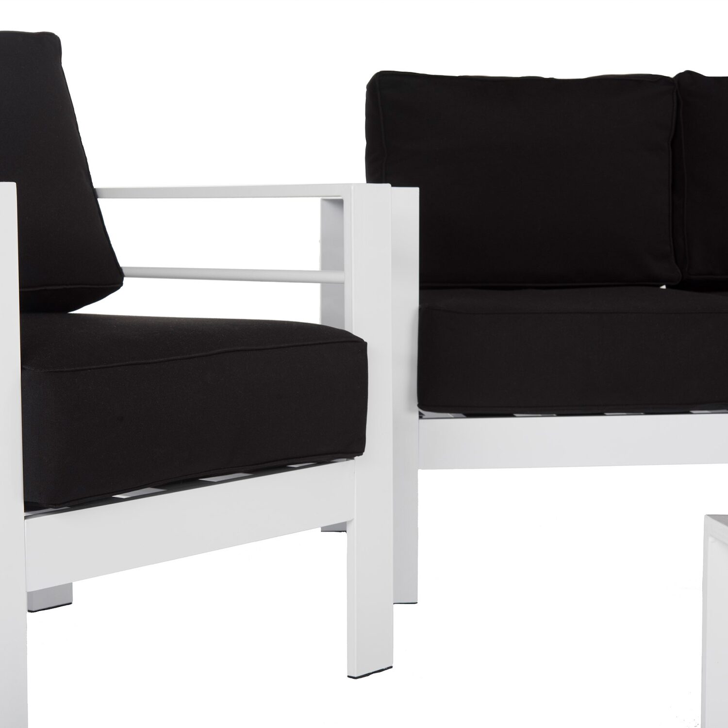 Safavieh Nason 4-pc. Conversation Set Cushioned