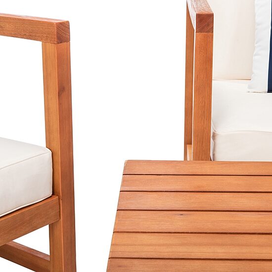 Safavieh Montez 4-pc. Conversation Set Cushioned
