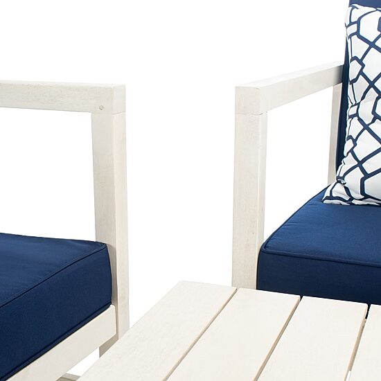 Safavieh Montez 4-pc. Conversation Set Cushioned