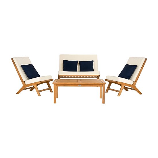 Safavieh Chaston 4-pc. Conversation Set Cushioned