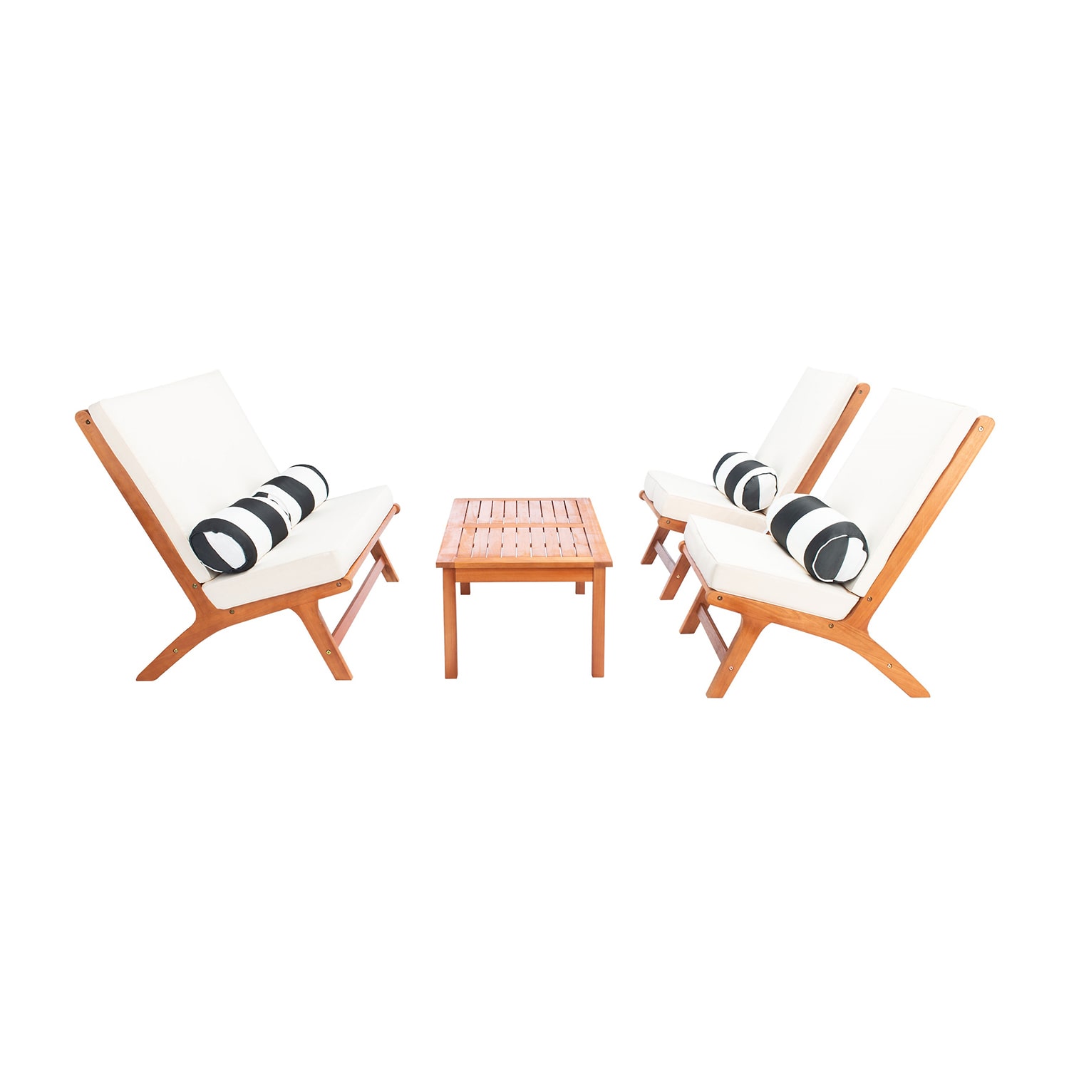 Safavieh Chaston 4-pc. Conversation Set Cushioned