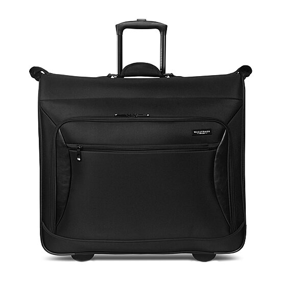 WallyBags 45" Premium Rolling Garment Bag With Multiple Pockets