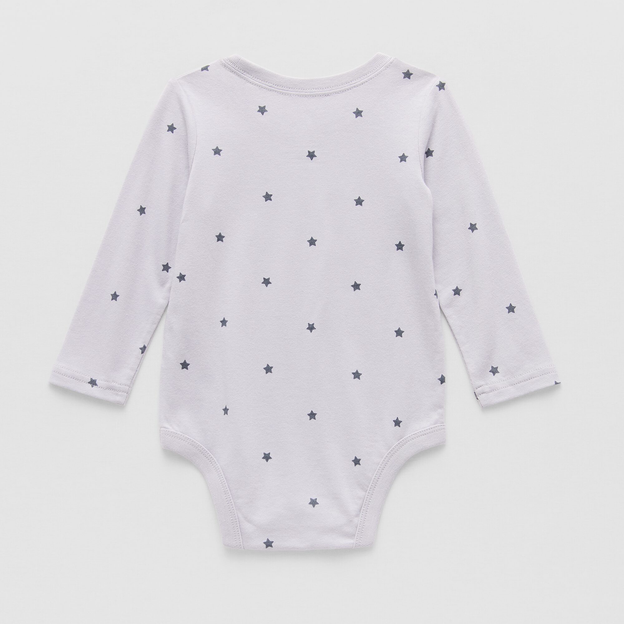Okie Dokie Baby Unisex Round Neck Long Sleeve Bodysuit