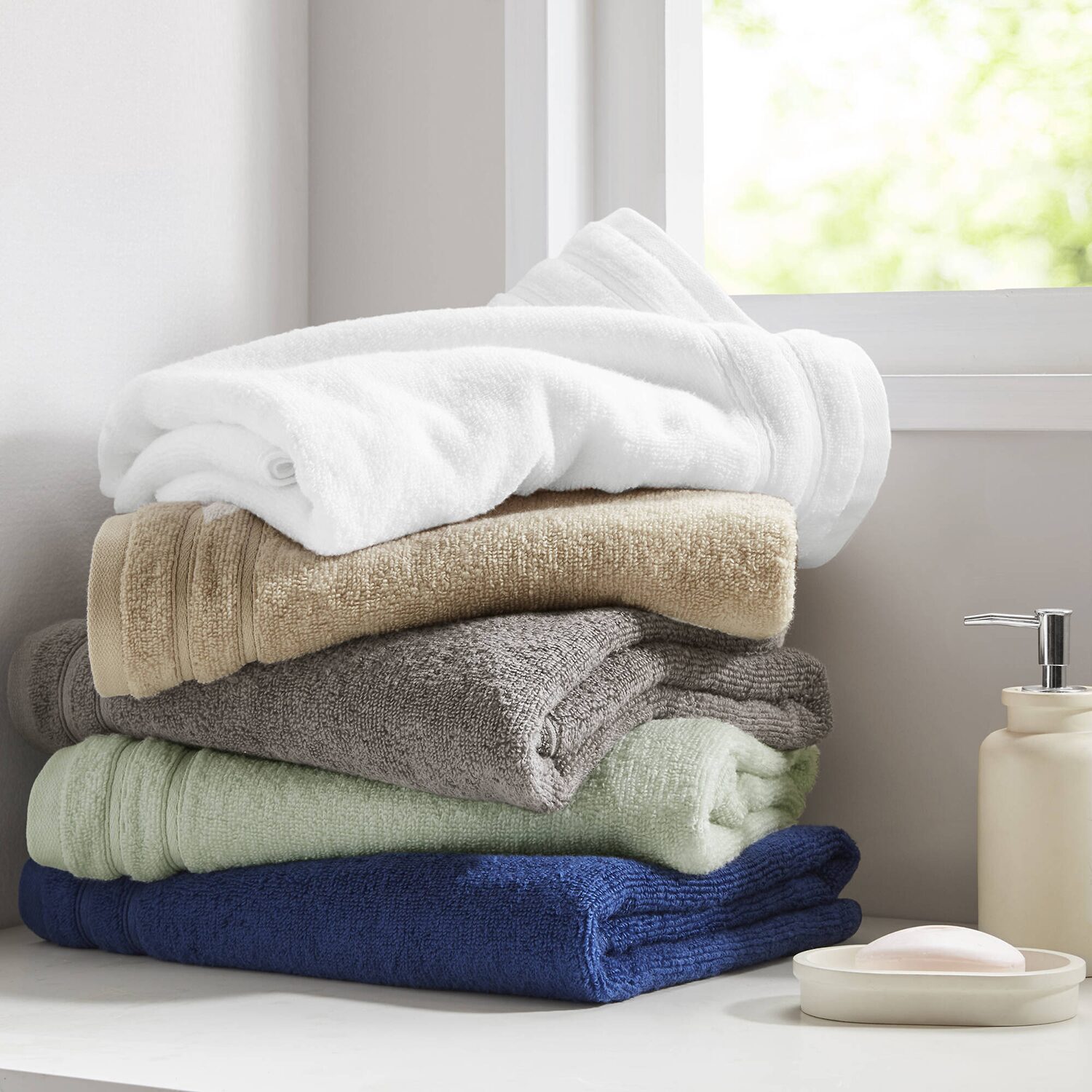 510 Design 100% Cotton 4-pc. Quick Dry Bath Towel Set