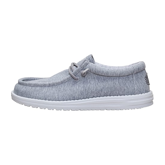 HEYDUDE Wally Stretch Jersey Mens Round Closed Toe Slip-On Shoe