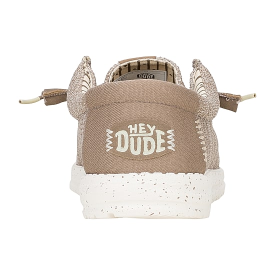 HEYDUDE Wally Stretch Sox Mens Round Closed Toe Slip-On Shoe
