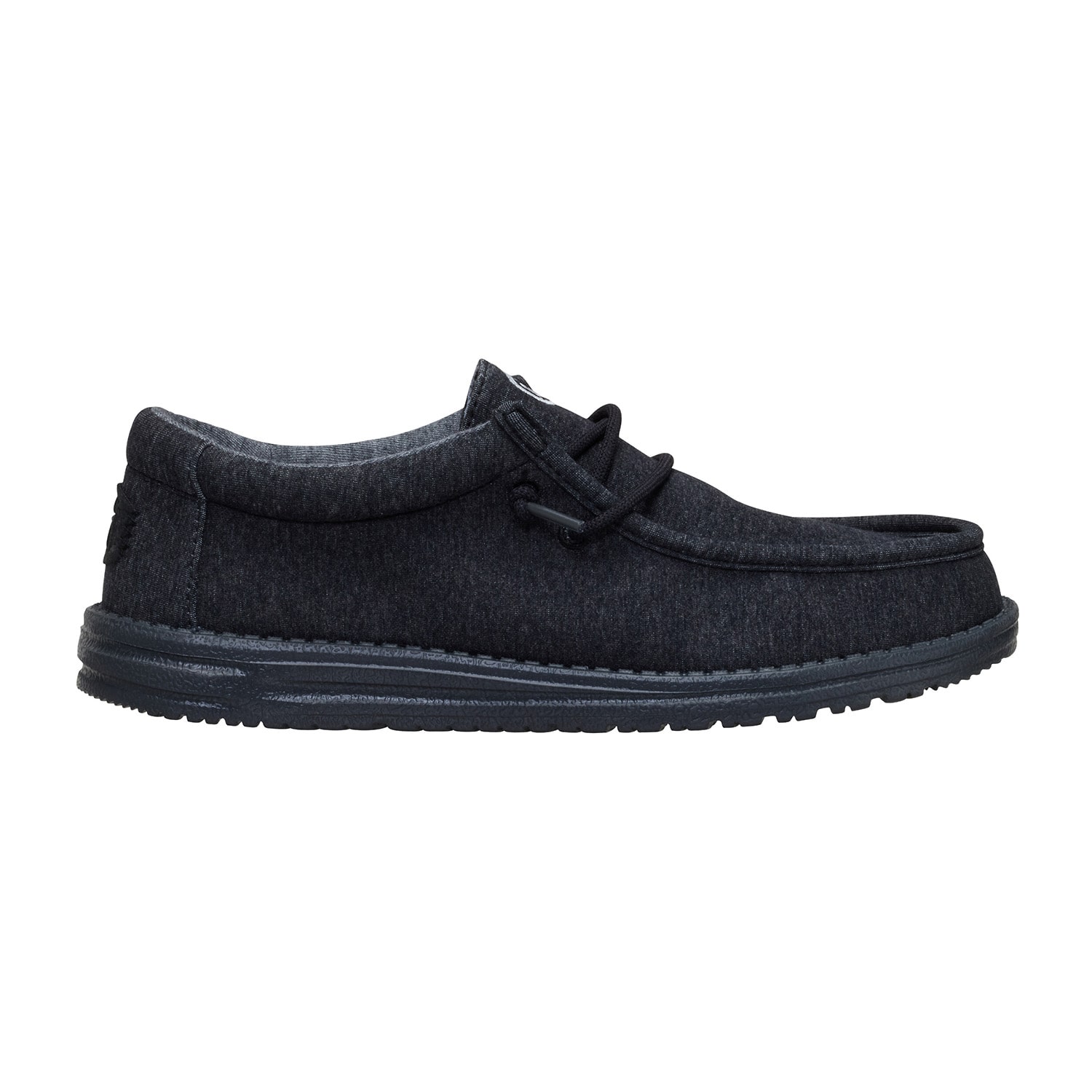 HEYDUDE Wally Stretch Jersey Mens Round Closed Toe Slip-On Shoe