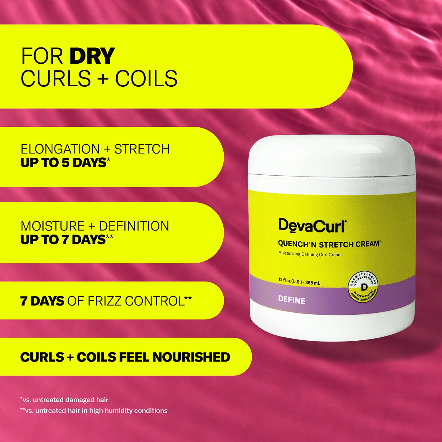 DevaCurl Hair Cream 12 oz.