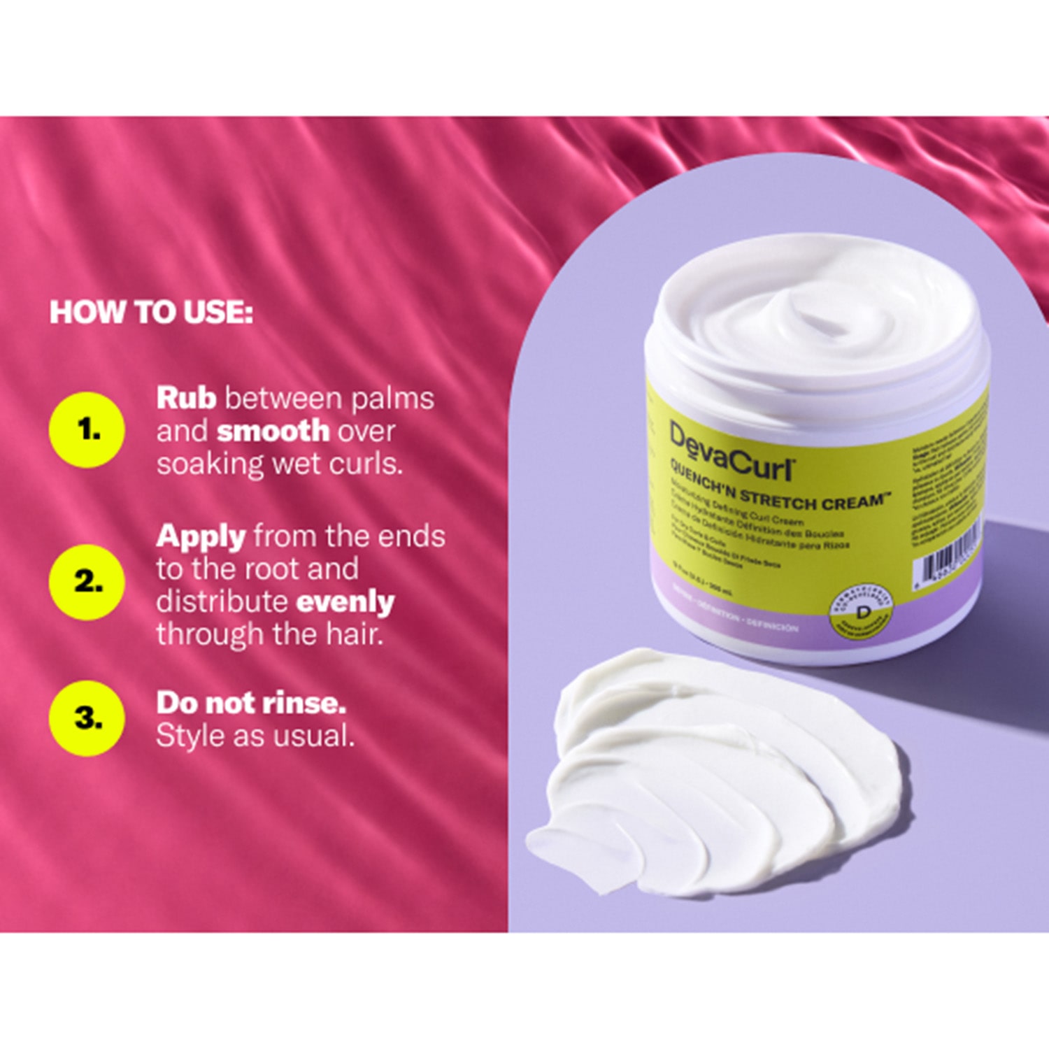 DevaCurl Hair Cream 12 oz.