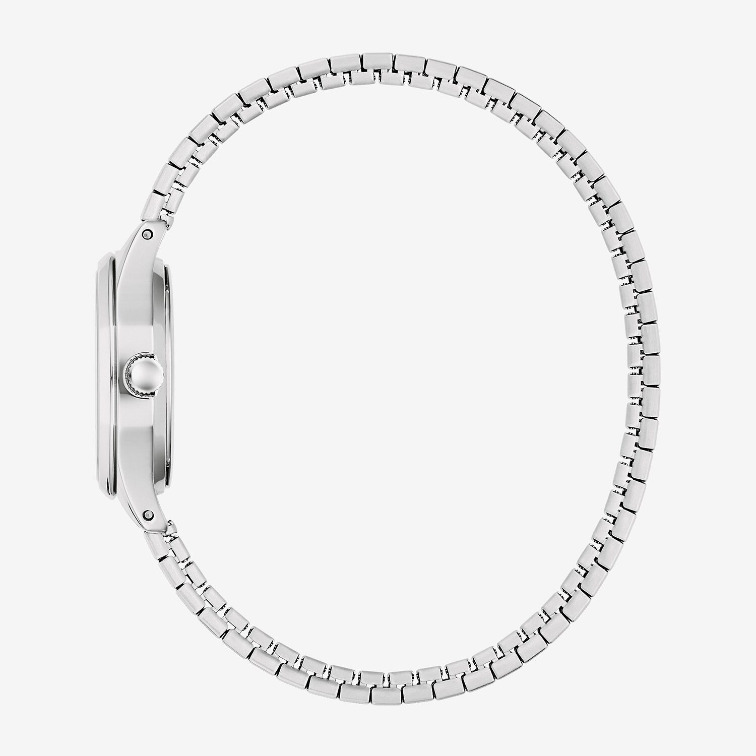 Caravelle Designed By Bulova Womens Silver Tone Stainless Steel Bracelet Watch 43l226