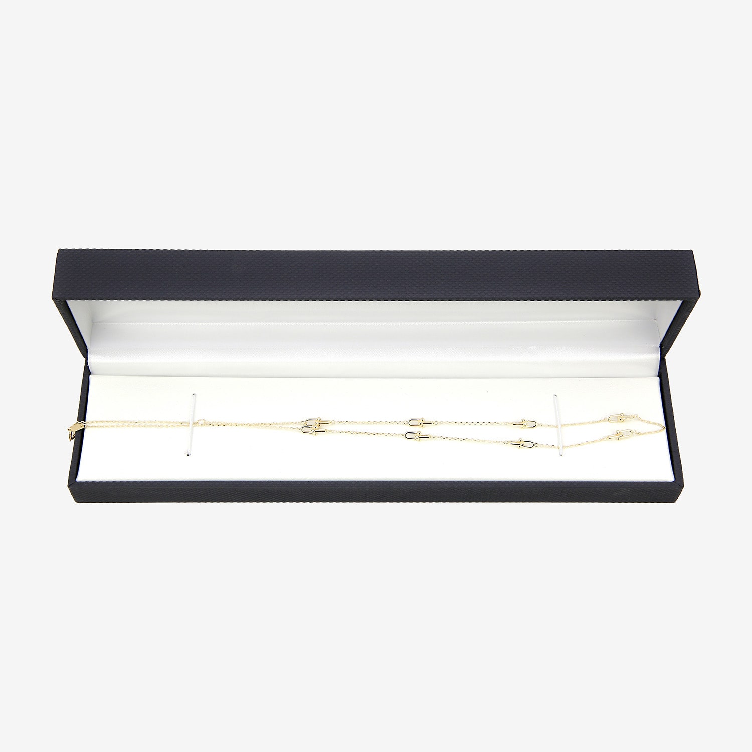 Gold Addiction Womens 10K Gold 16 Inch Link Chain Necklace