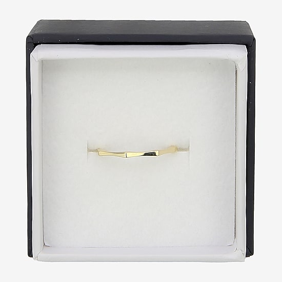 Gold Addiction Womens 10K Gold Band