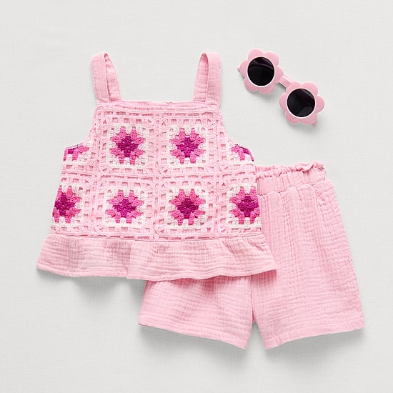 Btween Toddler Girls 2-pc. Short Set
