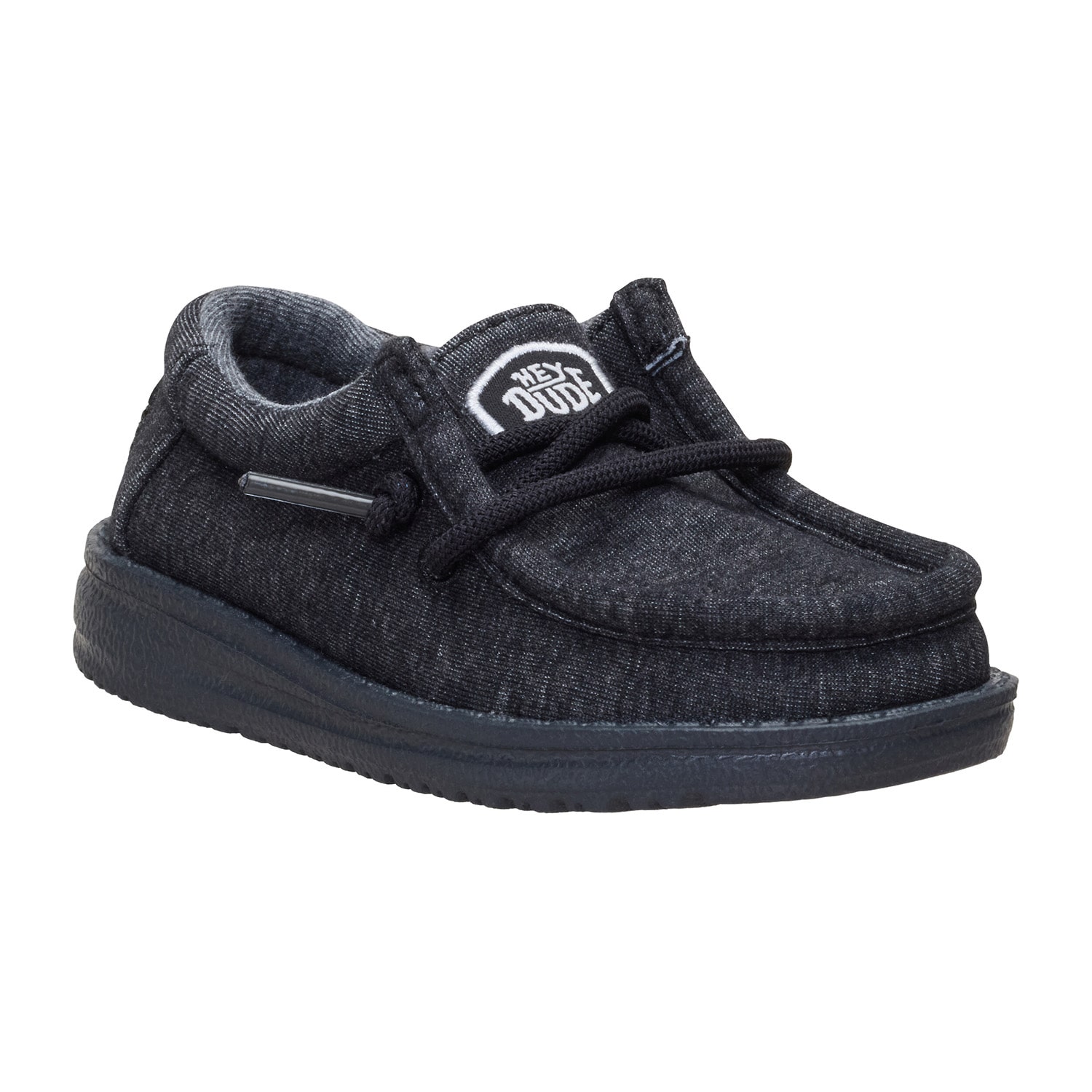 HEYDUDE Wally Stretch Jersey Toddler Boys Round Closed Toe Slip-On Shoe