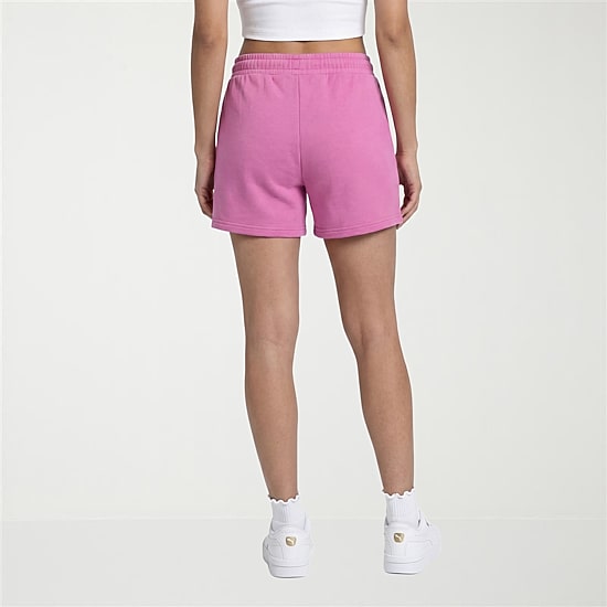 PUMA Womens 5" Mid Rise Drawstring Waist Active Pull-On Short
