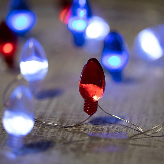 Northlight 6.25ft Retro Style Bulb Led Fairy - Copper Wire String Lights