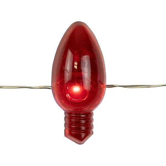 Northlight 6.25ft Retro Style Bulb Led Fairy - Copper Wire String Lights