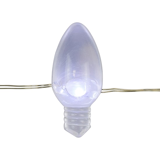 Northlight 6.25ft Retro Style Bulb Led Fairy - Copper Wire String Lights