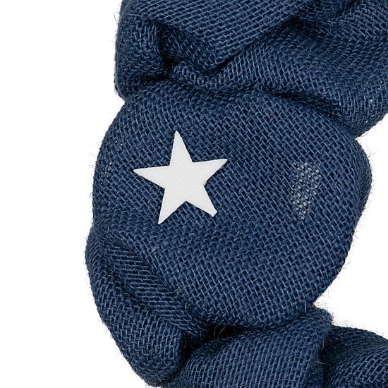 Northlight 20" Stars And Stripes Small Burlap - Unlit Wreath
