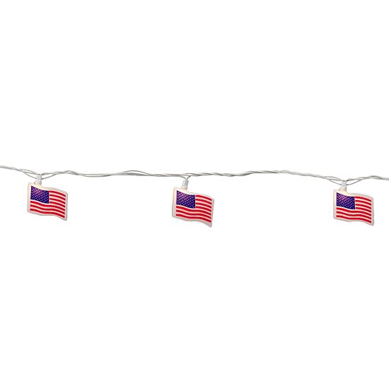 Northlight 7.5ft American Indoor Outdoor Patio String Lights