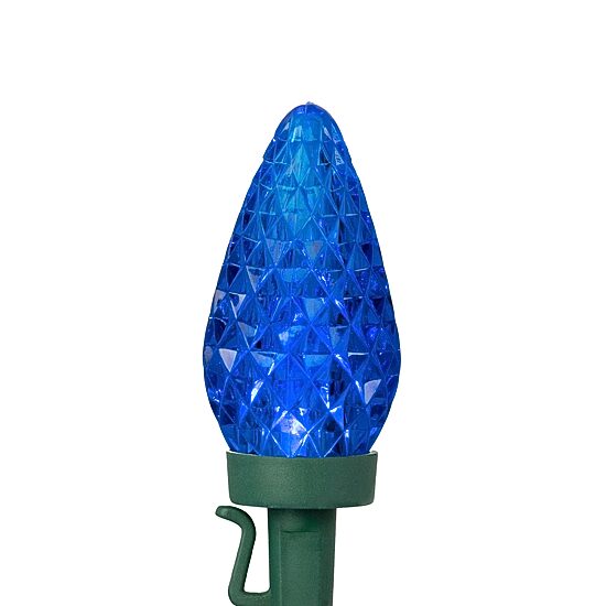 Northlight 66ft Led C9 Faceted - Red White And Blue String Lights