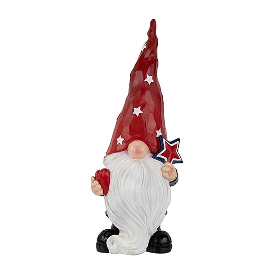 Northlight 16.5" Gnome Holding Star Outdoor Garden Gnome
