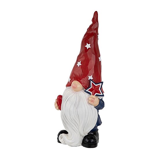 Northlight 16.5" Gnome Holding Star Outdoor Garden Gnome