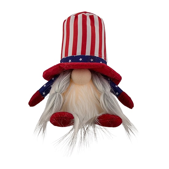 Northlight 6.75" Lighted Americana Girl Gnome