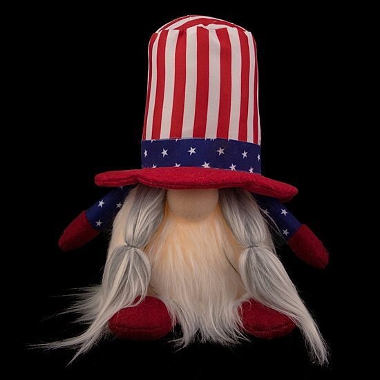 Northlight 6.75" Lighted Americana Girl Gnome
