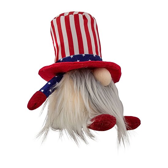 Northlight 6.75" Lighted Americana Boy Gnome