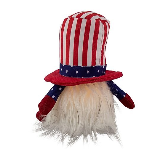 Northlight 6.75" Lighted Americana Boy Gnome
