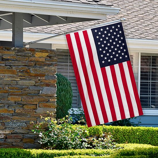 Northlight 60" Embroidered Outdoor Usa House Flags