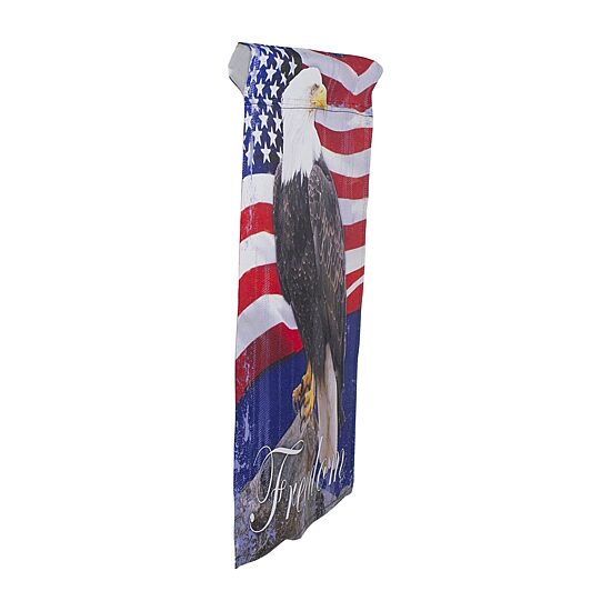Northlight 12.5" Freedom Bald Eagle Outdoor Garden Flag