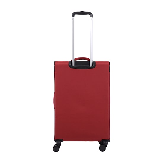 Martha Stewart 25 Inch Softside Expandable Checked Spinner Luggage