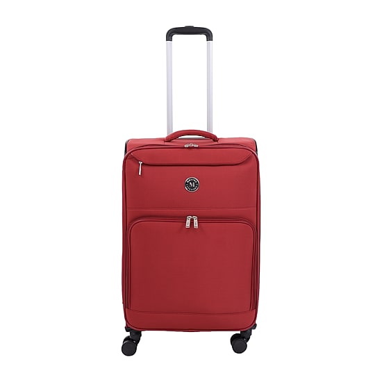 Martha Stewart 25 Inch Softside Expandable Checked Spinner Luggage