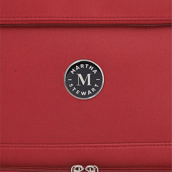 Martha Stewart 25 Inch Softside Expandable Checked Spinner Luggage