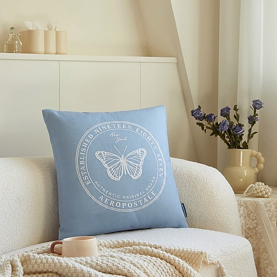 AEROPOSTALE Varsity Butterfly Soft/Medium Density Bed Pillow