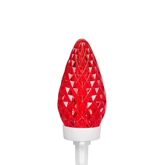 Northlight 66ft Led C9 Faceted - Red White And Blue String Lights