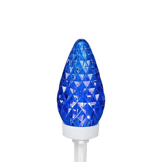 Northlight 66ft Led C9 Faceted - Red White And Blue String Lights