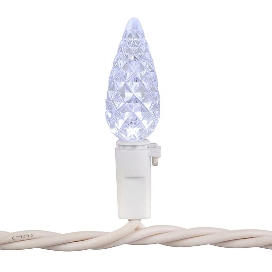 Northlight 16.5ft Led C6 Faceted - Red White And Blue String Lights