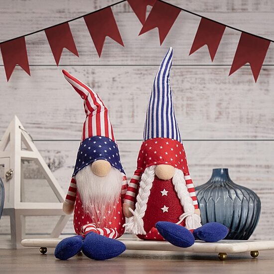 Northlight 17.75" Girl With Braids Gnome