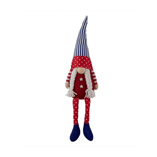 Northlight 17.75" Girl With Braids Gnome