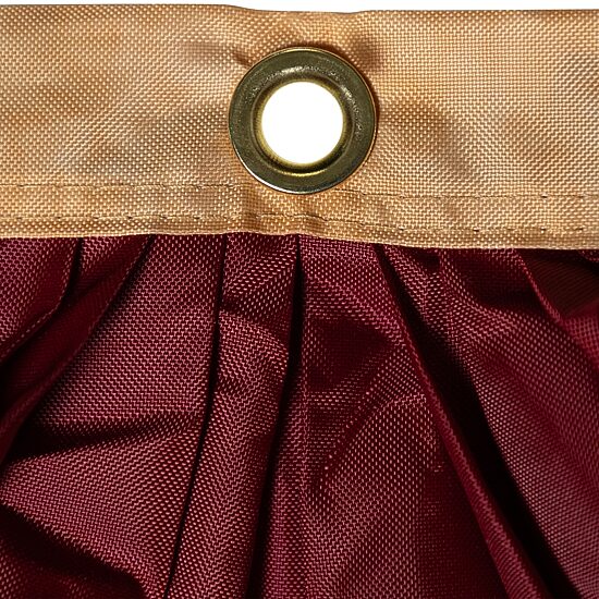 Northlight 48" Tea-Stained Pleated Usa Flags