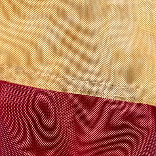 Northlight 48" Tea-Stained Pleated Usa Flags