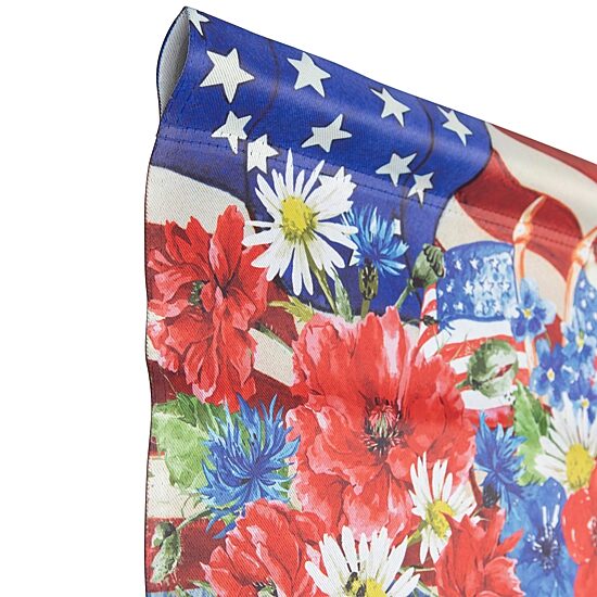 Northlight 28" Stars And Stripes Flower Bouquets Outdoor Flags