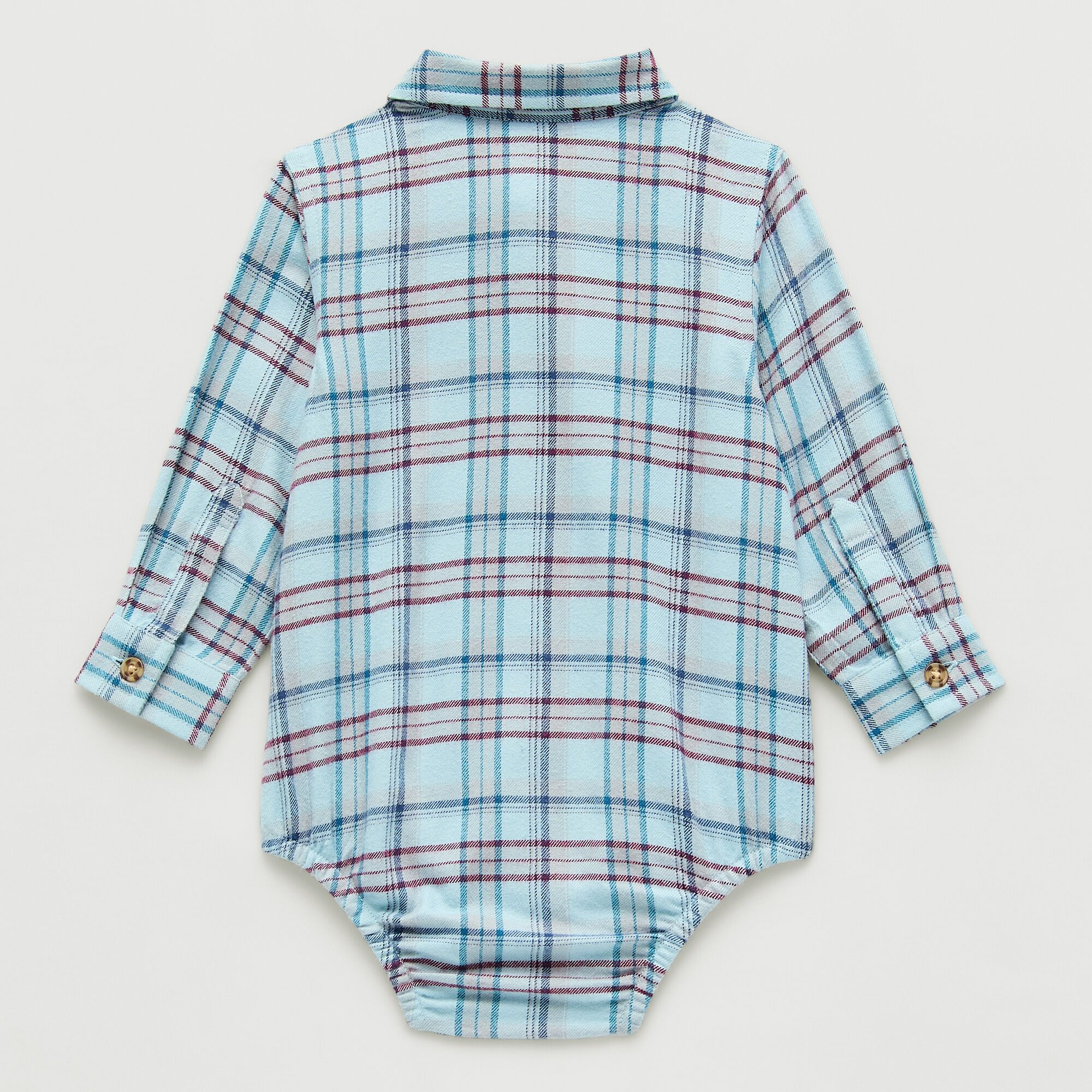 Okie Dokie Baby Boys Long Sleeve Bodysuit