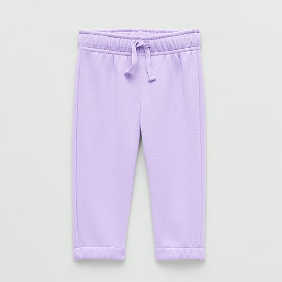 Okie Dokie Baby Girls Cinched Regular Fit Fleece Pull-On Pant