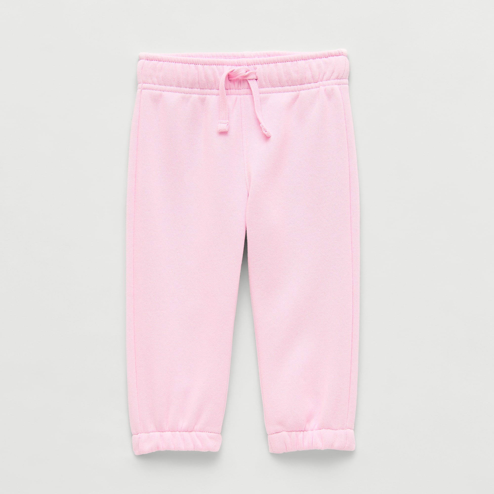 Okie Dokie Baby Girls Cinched Regular Fit Fleece Pull-On Pant